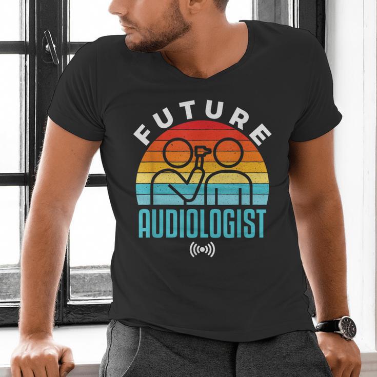 Future Audiologist Cool Audiology Student Graduation Men's V-Neck T-Shirt
