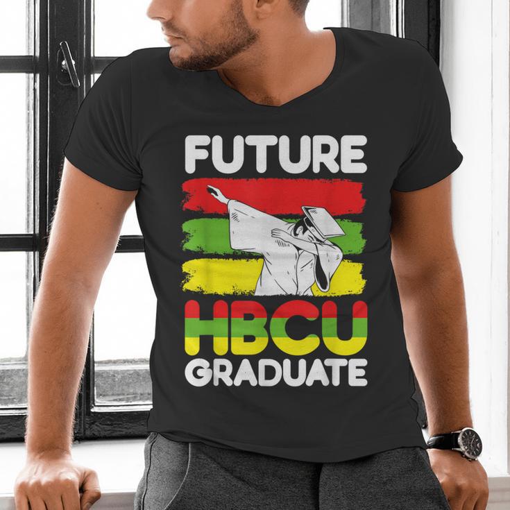 Future HBCU African American Gradute Graduation Men's V-Neck T-Shirt