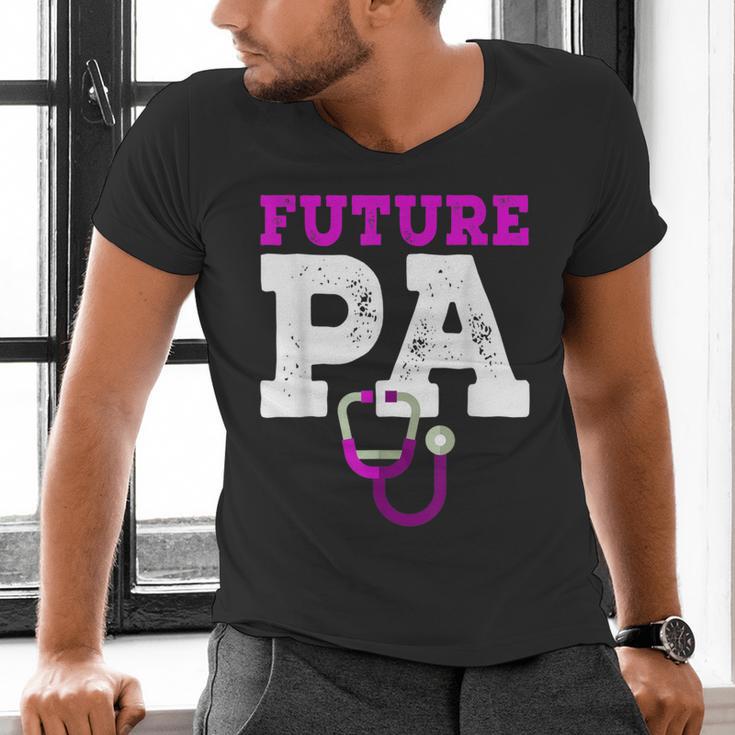 Future PA Physician Assistant Graduation Men's V-Neck T-Shirt