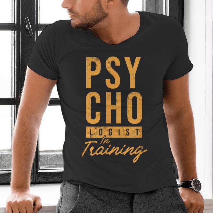 Future Psychologist In Training Psychology Graduation Men's V-Neck T-Shirt