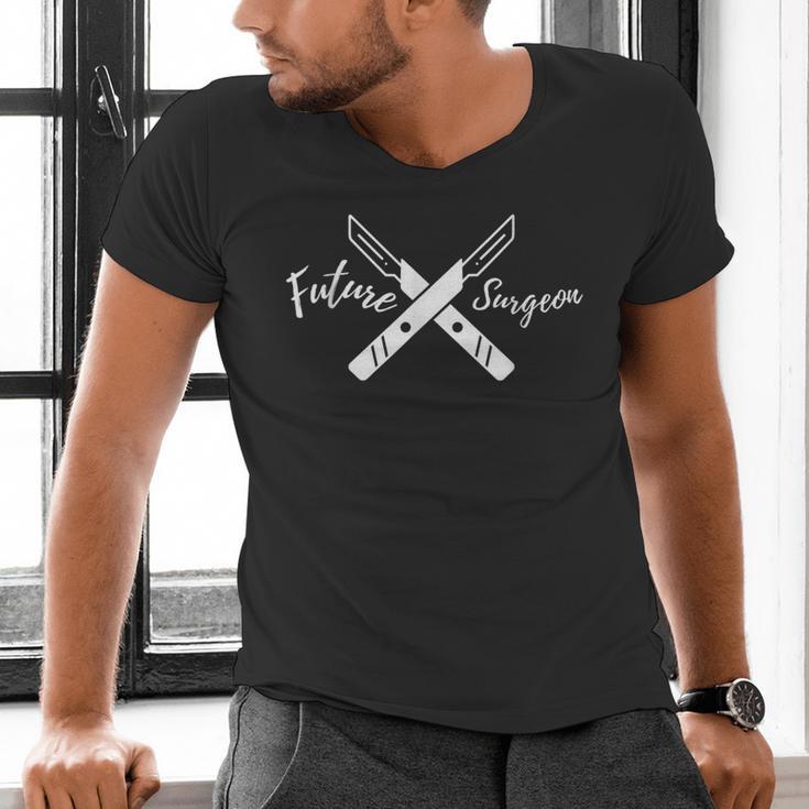Future Surgeon Graduation Healthcare Appreciation Men's V-Neck T-Shirt
