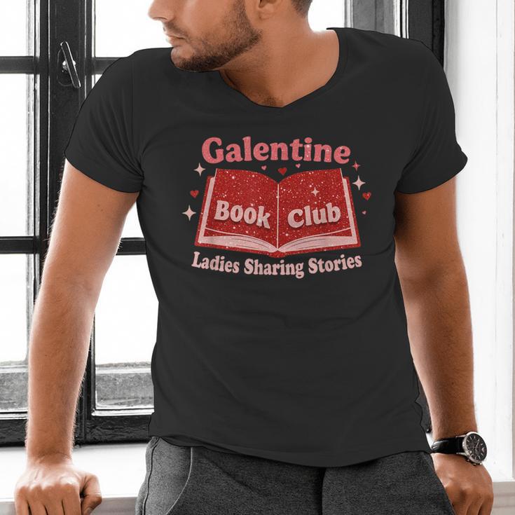 Galentine Book Club Men's V-Neck T-Shirt Galentine Book Club Men's V-Neck T-Shirt
