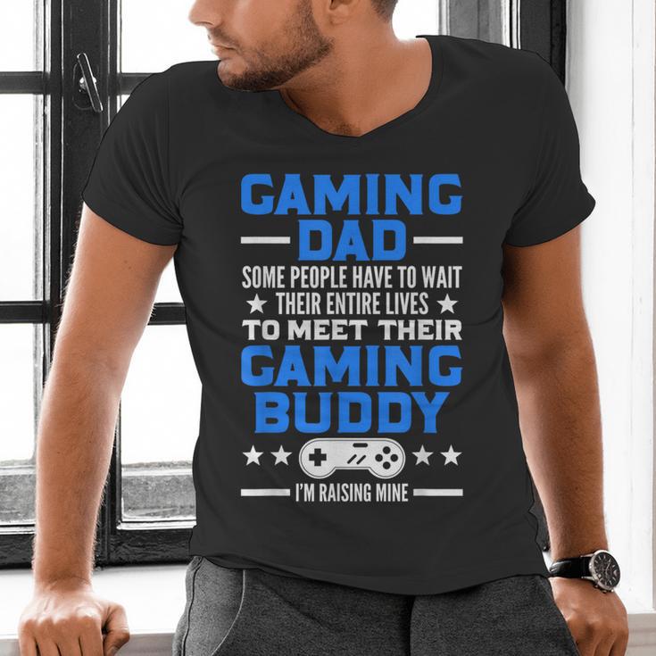 Gamer Video Games Gaming Dad Gaming Men's V-Neck T-Shirt Gamer Video Games Gaming Dad Gaming Men's V-Neck T-Shirt