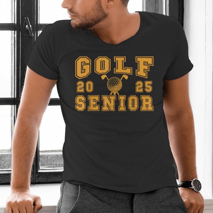 Golf Senior Night Golf Senior 2025 Graduation 14 Men's V-Neck T-Shirt