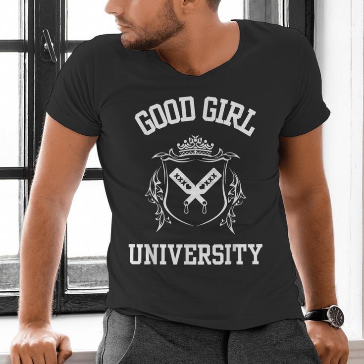 Good Girl University STFAUTTDLAGG Romance Spicy Book Men's V-Neck T-Shirt Good Girl University STFAUTTDLAGG Romance Spicy Book Men's V-Neck T-Shirt