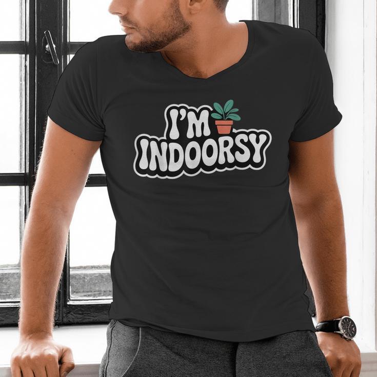 Goth Gardening Introvert Social Battery Outfit Men's V-Neck T-Shirt Goth Gardening Introvert Social Battery Outfit Men's V-Neck T-Shirt