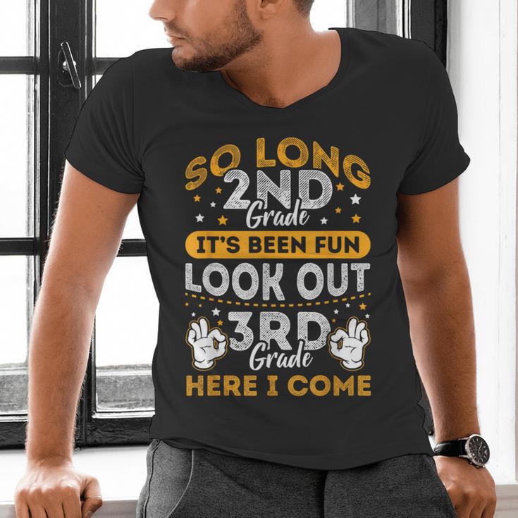 Grade So Long Second Grade It's Been Fun Graduation 2019 Men's V-Neck T-Shirt
