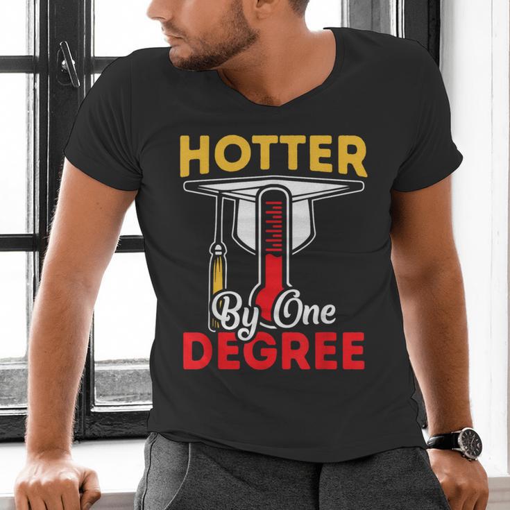 Graduation 2024 Hotter By One Degree Shirt Class Of 24 Men's V-Neck T-Shirt
