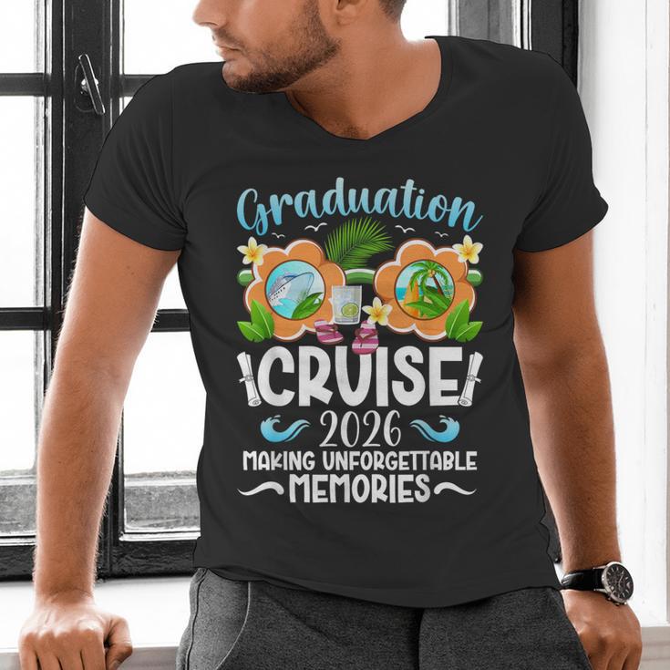 Graduation Cruise 2026 Making Memories Graduate Cruising Men's V-Neck T-Shirt
