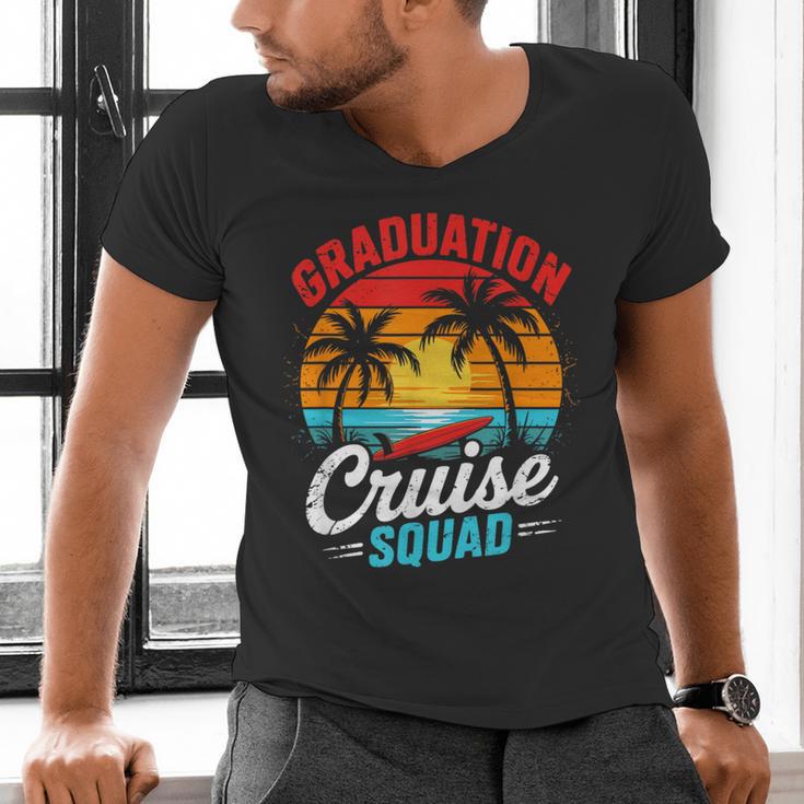 Graduation Cruise Squad 2025 Cruising Graduation Trip Men's V-Neck T-Shirt
