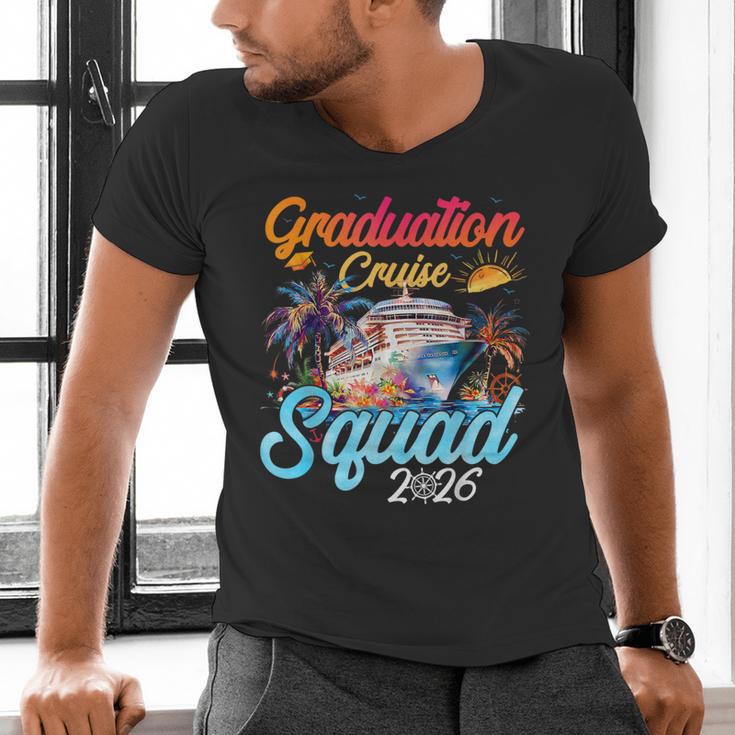 Graduation Cruise Squad 2026 Cruising Graduation Men's V-Neck T-Shirt