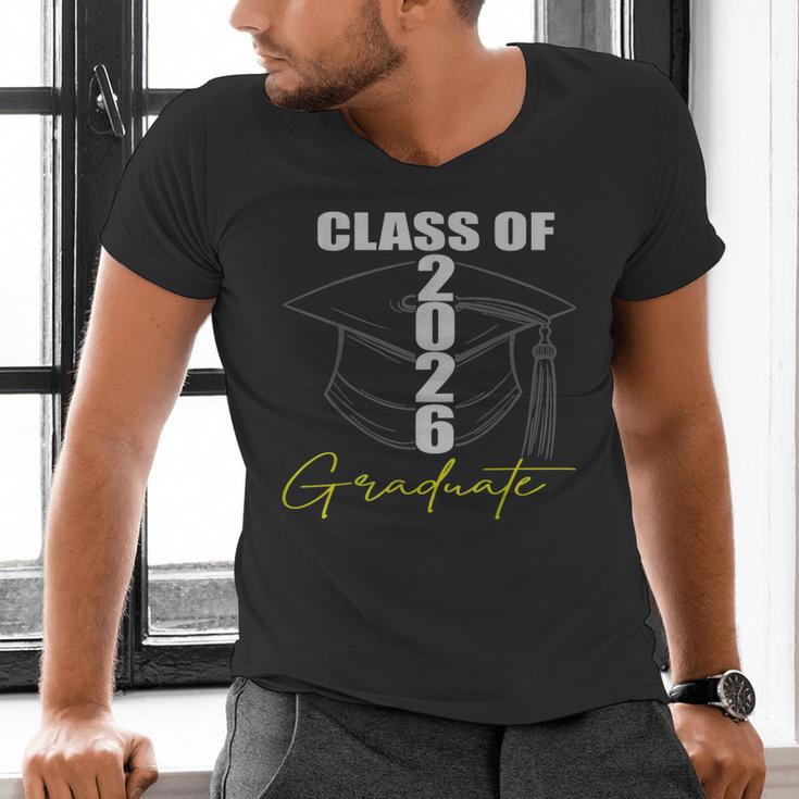 Graduation Decorations 2026 Class Of 2026 Graduate Men's V-Neck T-Shirt