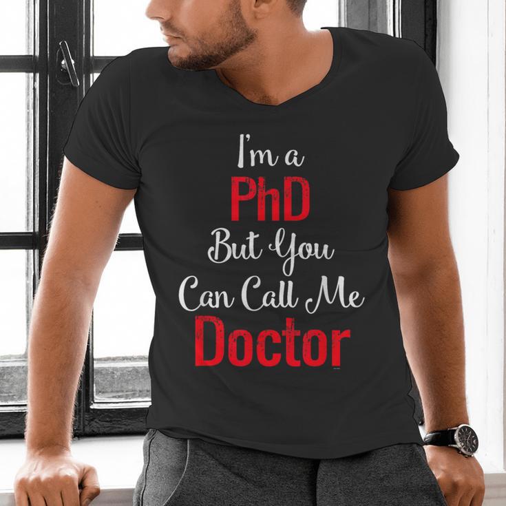 Graduation Gifts For Doctor Him Or Her Tee Shirt Men's V-Neck T-Shirt
