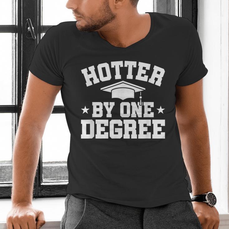 Graduation Hotter By One Degree Men's V-Neck T-Shirt