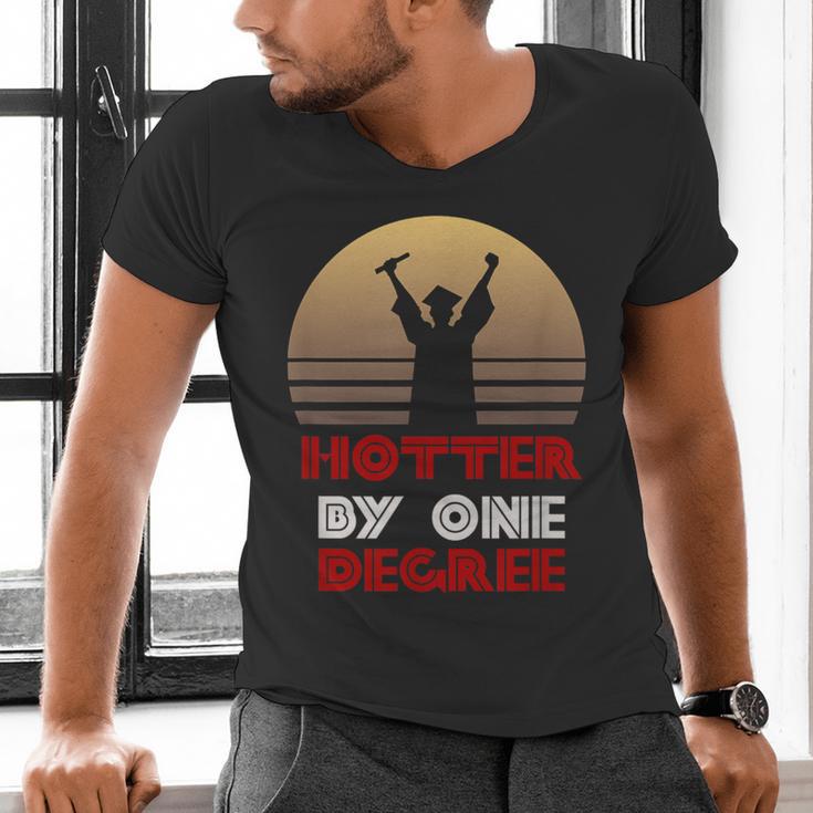 Graduation Hotter By One Degree T-Shirt Men's V-Neck T-Shirt