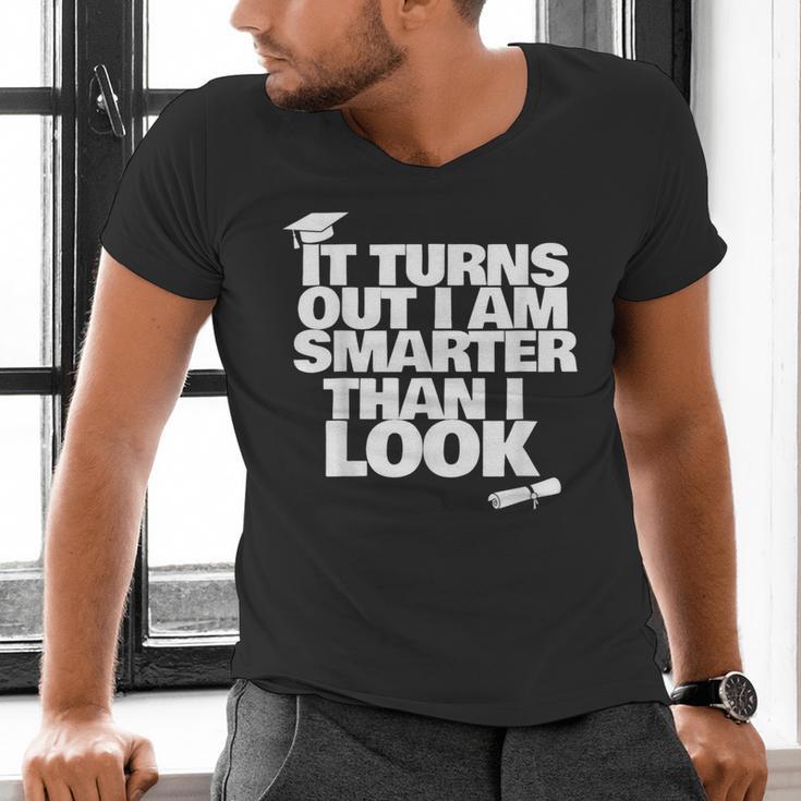 Graduation Graduation I'm Smarter Than I Look Men's V-Neck T-Shirt