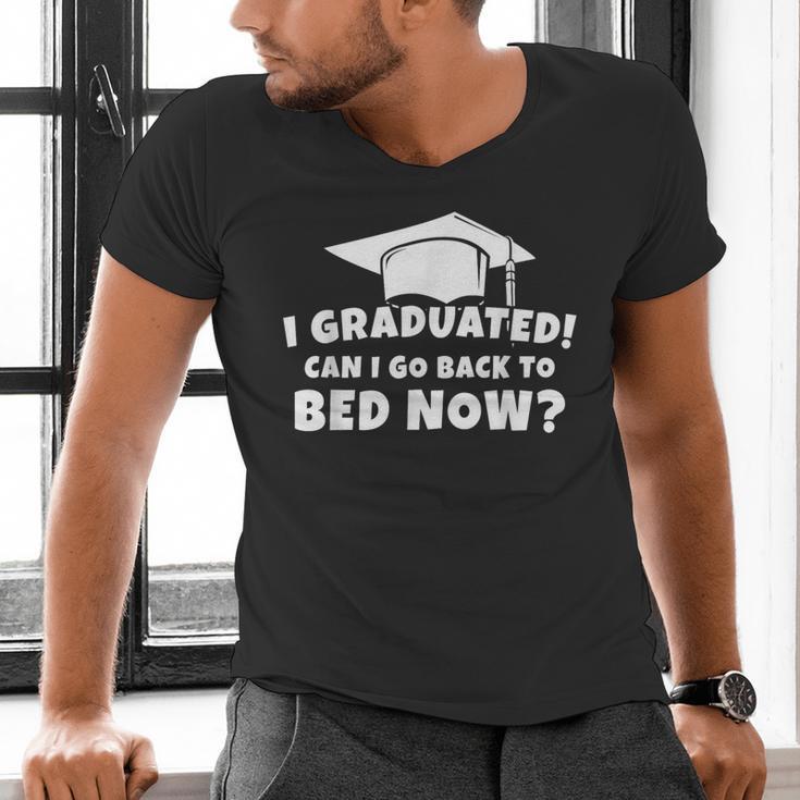 Graduation Motivation Joke University High School Student Men's V-Neck T-Shirt