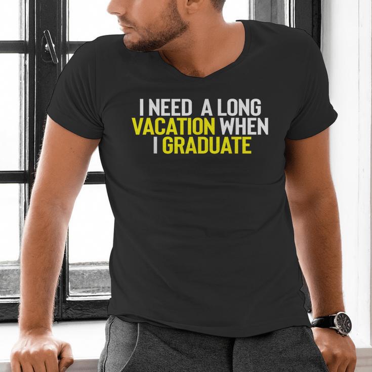 Graduation Student Grad School Class Senior Cute Men's V-Neck T-Shirt