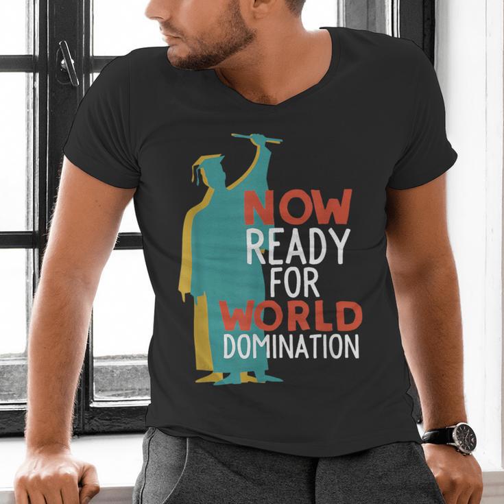 Graduation T-Shirt For College n High School Grad Men's V-Neck T-Shirt