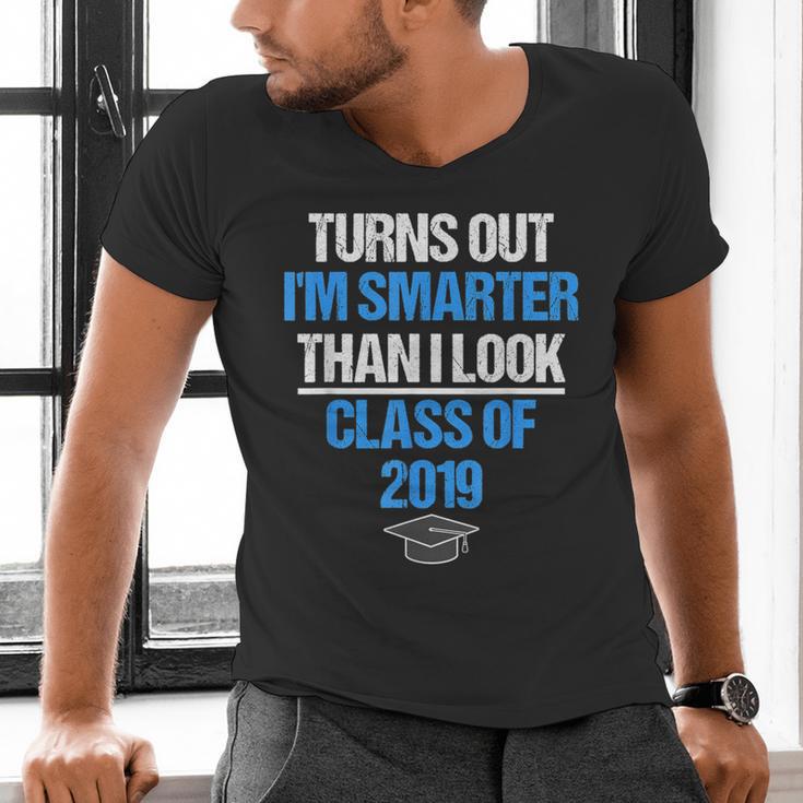 Graduation Turns Out Im Smarter Than I Look Men's V-Neck T-Shirt