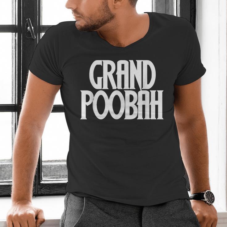 Grand Poobah Shirt For Fathers Day Dad T-Shirt Men's V-Neck T-Shirt