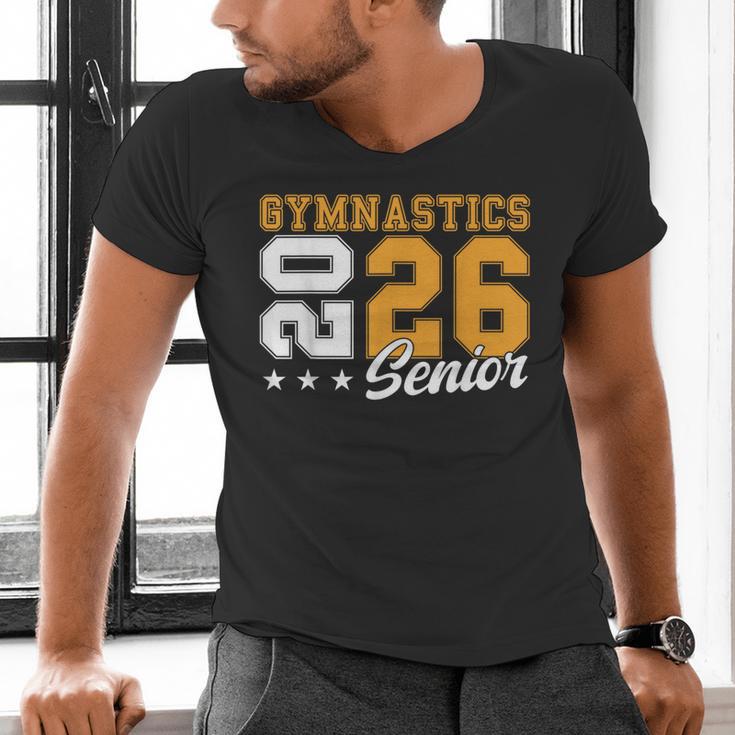 Gymnastics Senior Night Gymnastics Senior 2026 Graduation 17 Men's V-Neck T-Shirt