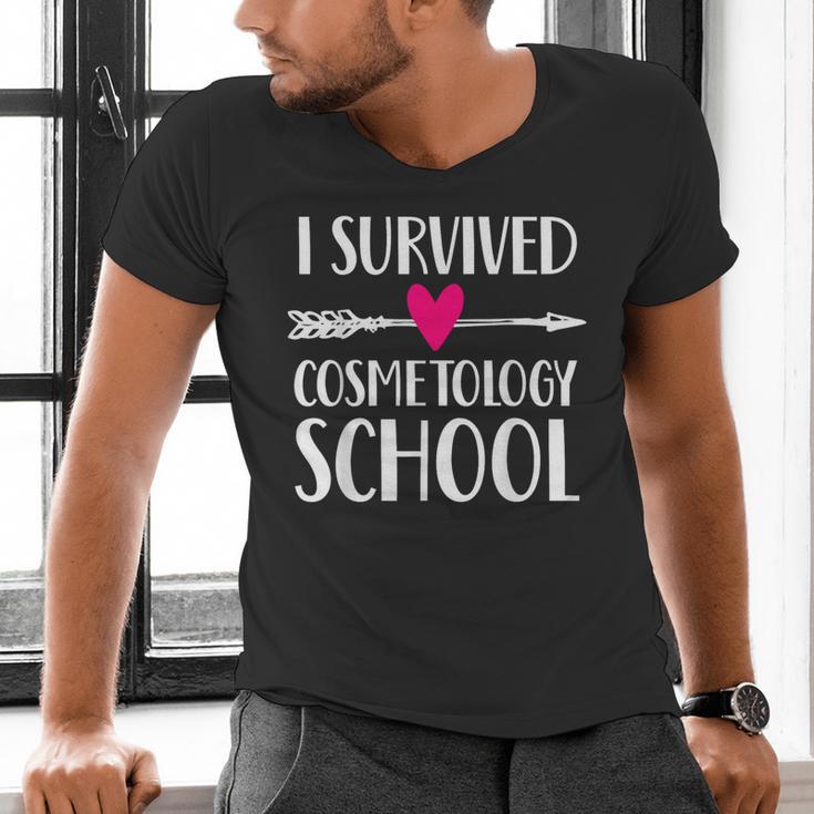 Hairstylist Cosmetology School Graduation Graduate Tee Men's V-Neck T-Shirt