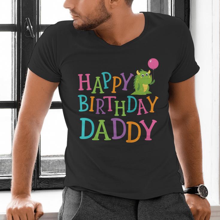 Happy Birthday Daddy Men's V-Neck T-Shirt