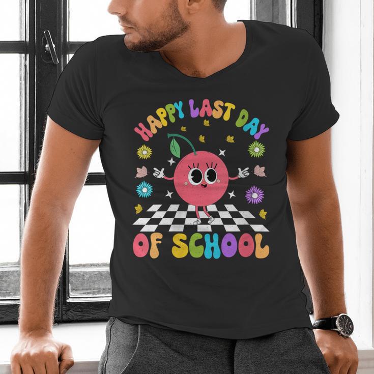 Happy Last Day Of School Student Graduation Men's V-Neck T-Shirt