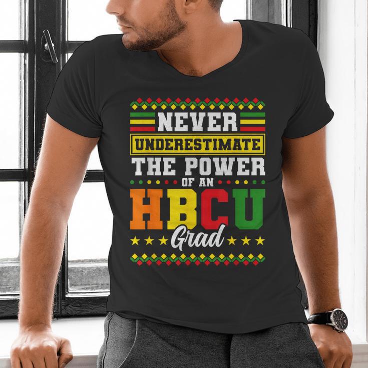 HBCU Grad Historically College Graduation Men's V-Neck T-Shirt