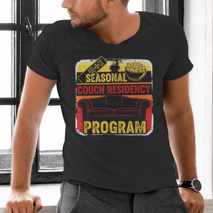Hibernation Mode Fall And Winter Meme Introvert Vibes Humor Men's V-Neck T-Shirt Hibernation Mode Fall And Winter Meme Introvert Vibes Humor Men's V-Neck T-Shirt