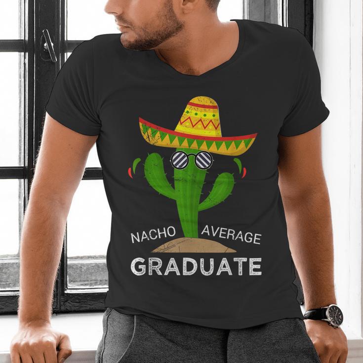 High School College Graduate Graduation Men's V-Neck T-Shirt
