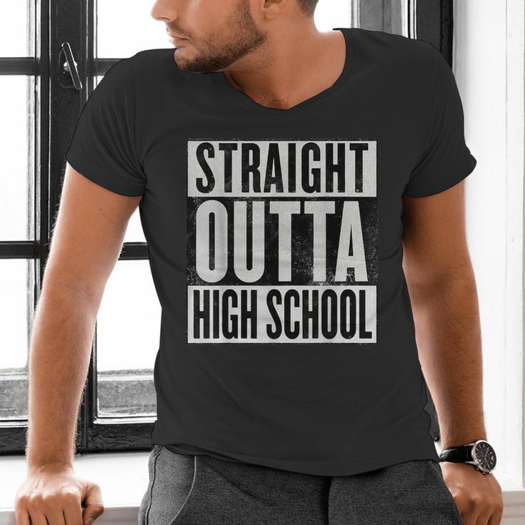 High School Graduation 2018 Grad For Him And Her Men's V-Neck T-Shirt