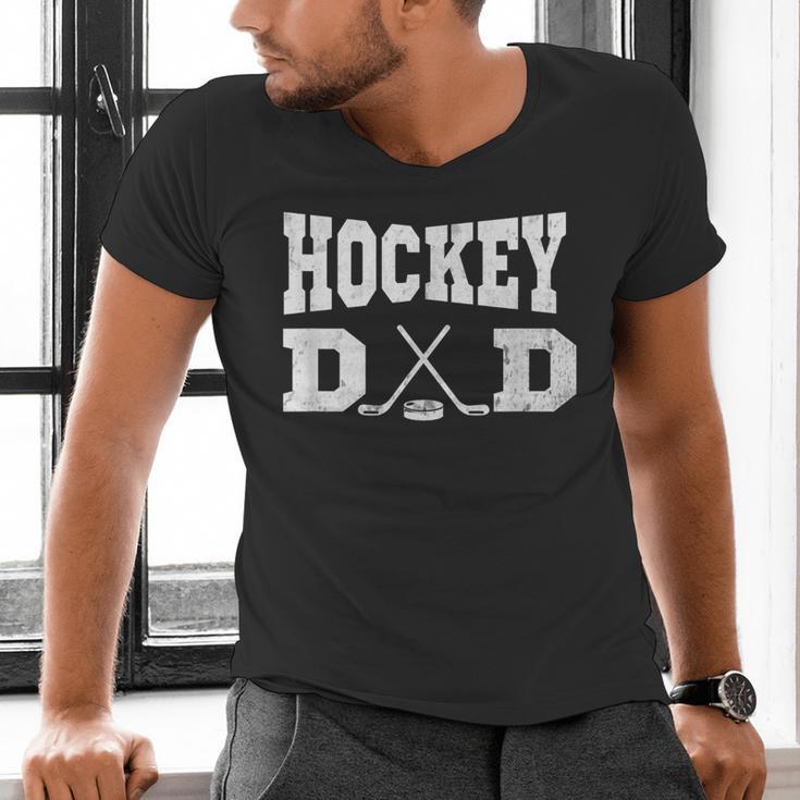 Hockey Dad Hockey Dad Men's V-Neck T-Shirt