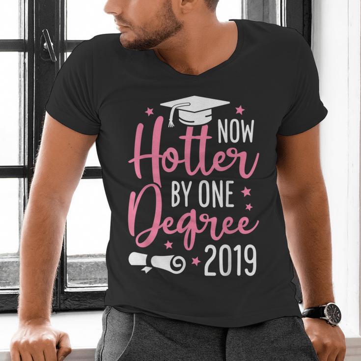 Now Hotter By One Degree 2019Shirt Graduation Men's V-Neck T-Shirt