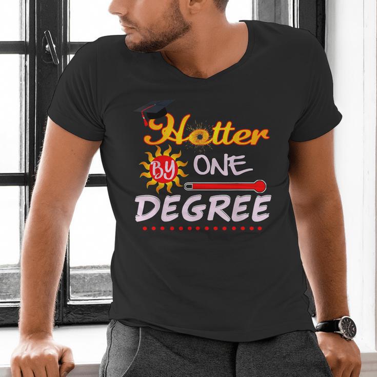 Hotter By One Degree Class Of Graduation 2019 Men's V-Neck T-Shirt