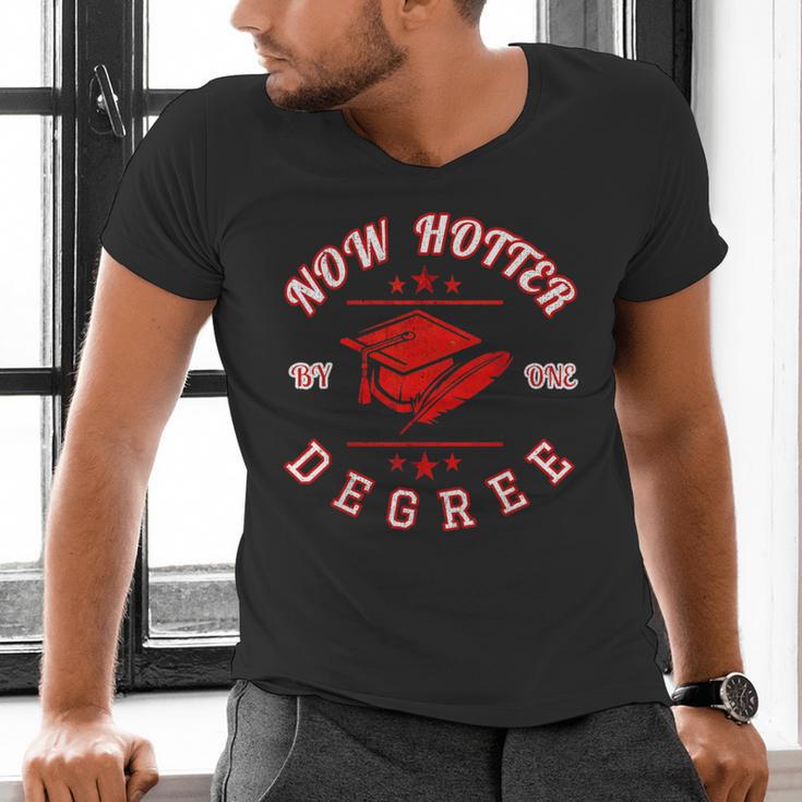 Now Hotter By One Degree Graduation 2018Shirt Men's V-Neck T-Shirt