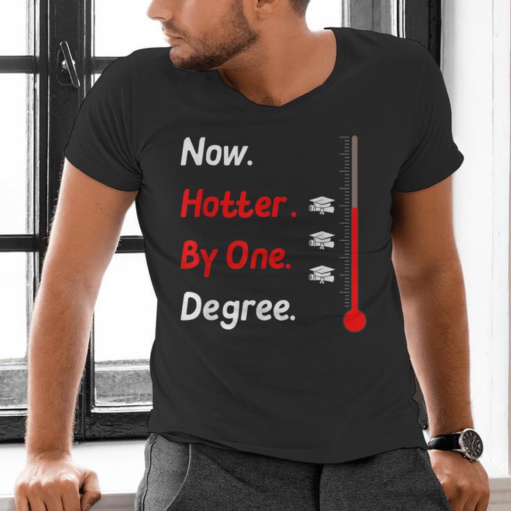 Now Hotter By One Degree Shirt Graduation For Her 2020 Men's V-Neck T-Shirt