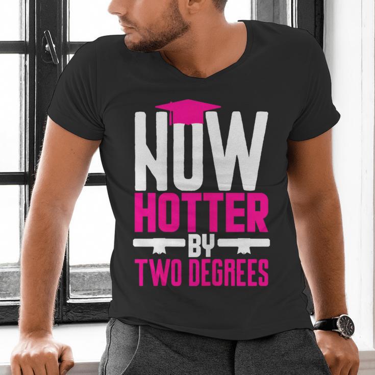 Now Hotter Two Degree Graduation Her Friends Cute 2020 Men's V-Neck T-Shirt