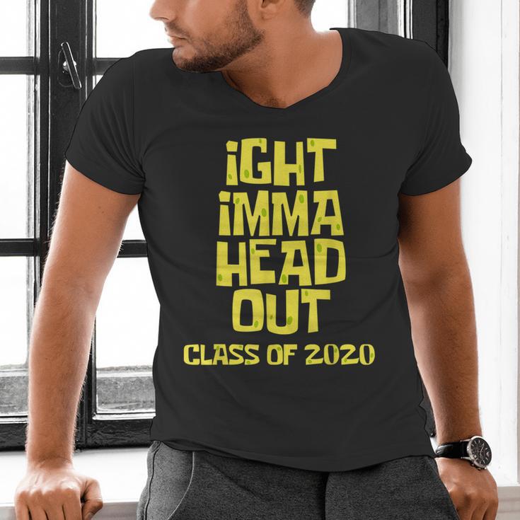Ight Imma Head Out Class Of 2020 Graduation Meme Men's V-Neck T-Shirt