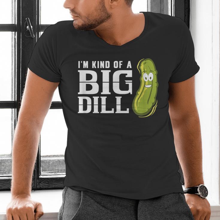 I'm Kind Of a Big Dill Graduation Shirt Men's V-Neck T-Shirt