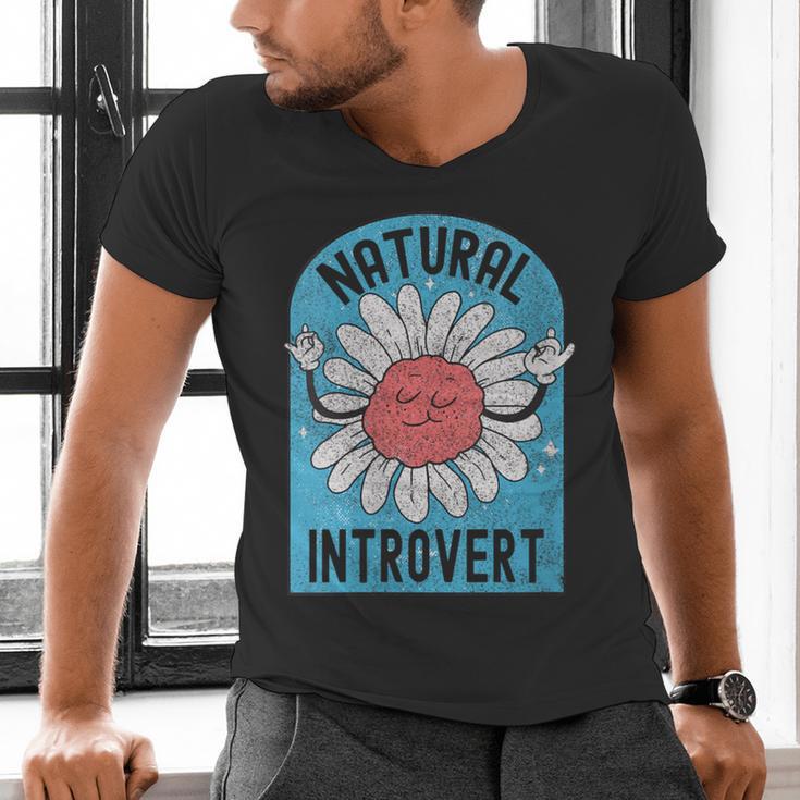 Introvert Cute Anti-Social Shy Person Inner Strength Men's V-Neck T-Shirt Introvert Cute Anti-Social Shy Person Inner Strength Men's V-Neck T-Shirt