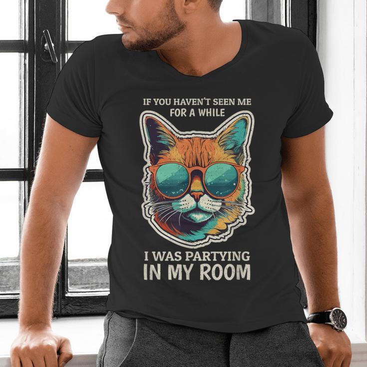 Introvert Joke For Introversion Personality Pity Party Men's V-Neck T-Shirt