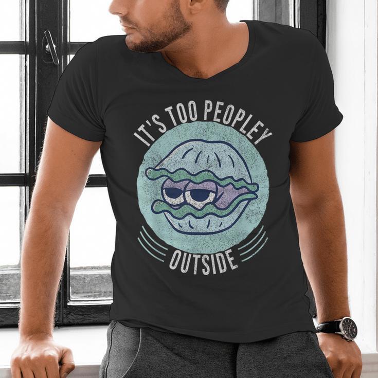 Introvert Too Peopley Anti-Social Shy Person Men's V-Neck T-Shirt Introvert Too Peopley Anti-Social Shy Person Men's V-Neck T-Shirt