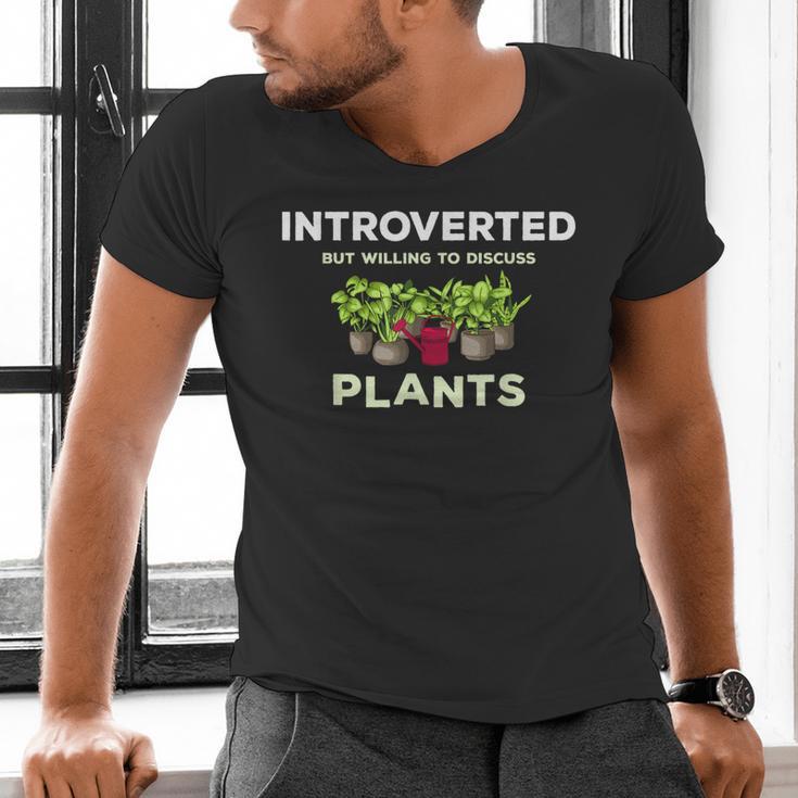 Introverted Men's V-Neck T-Shirt