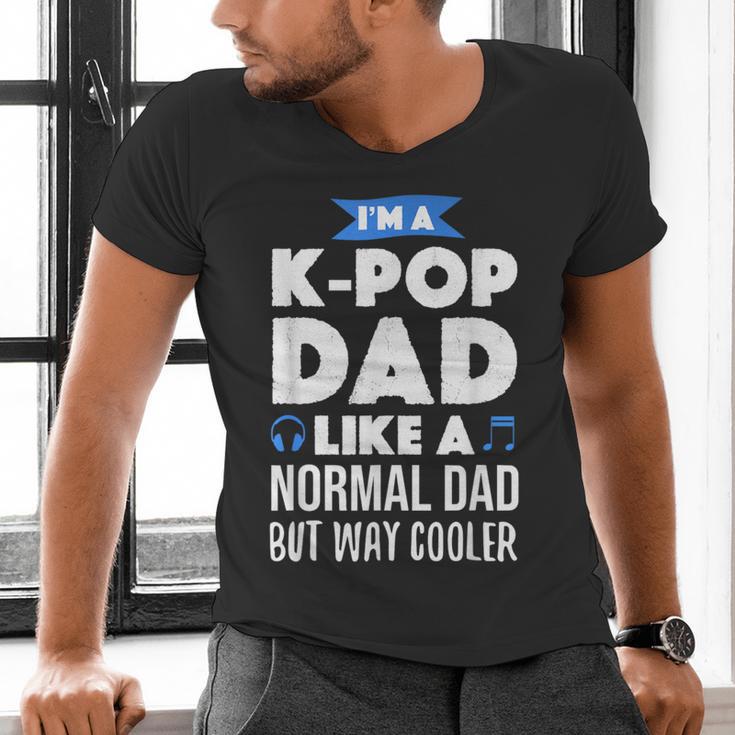 K-Pop Dad Korean Music Lover Men's V-Neck T-Shirt K-Pop Dad Korean Music Lover Men's V-Neck T-Shirt
