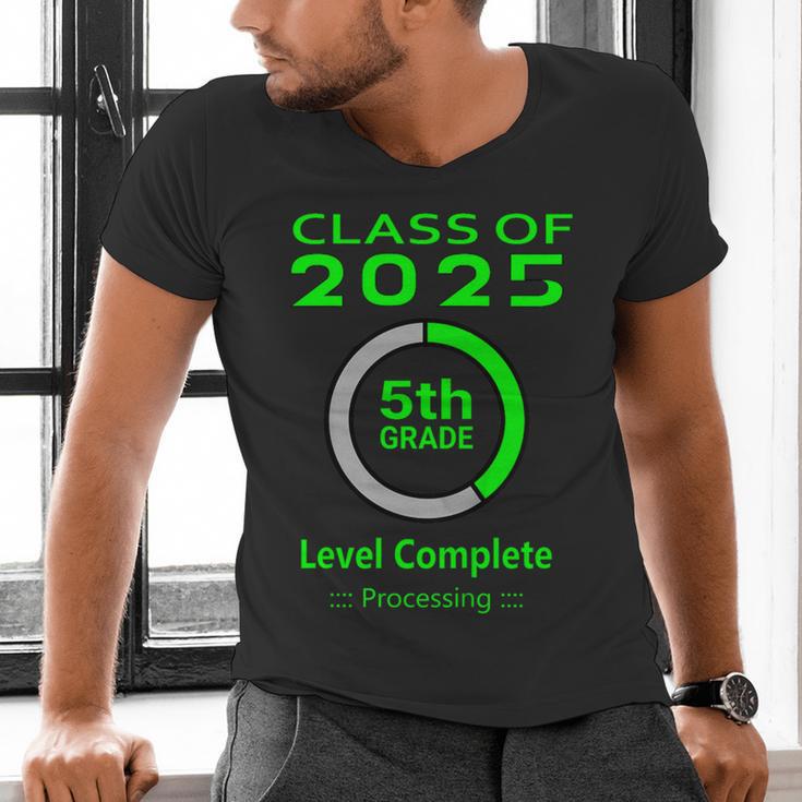 Kids Kids 5th Grade Graduation Video Game Men's V-Neck T-Shirt