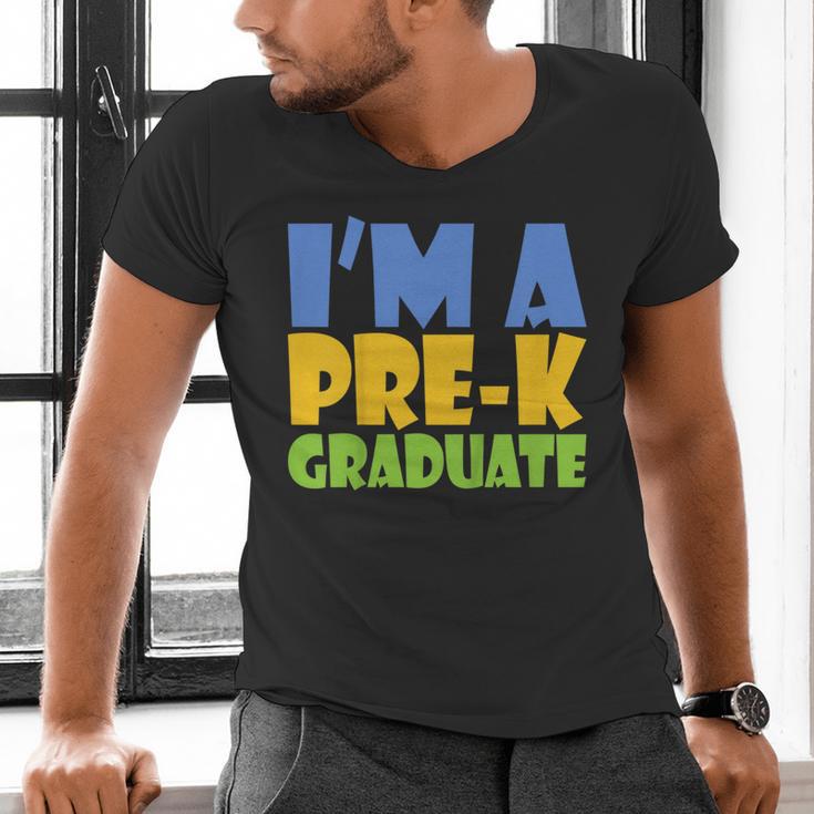 Kids Pre-K Graduate Shirt For Graduation 2018 Men's V-Neck T-Shirt