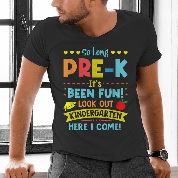 Kids So Long PRE-K It's Been Fun Graduation Men's V-Neck T-Shirt