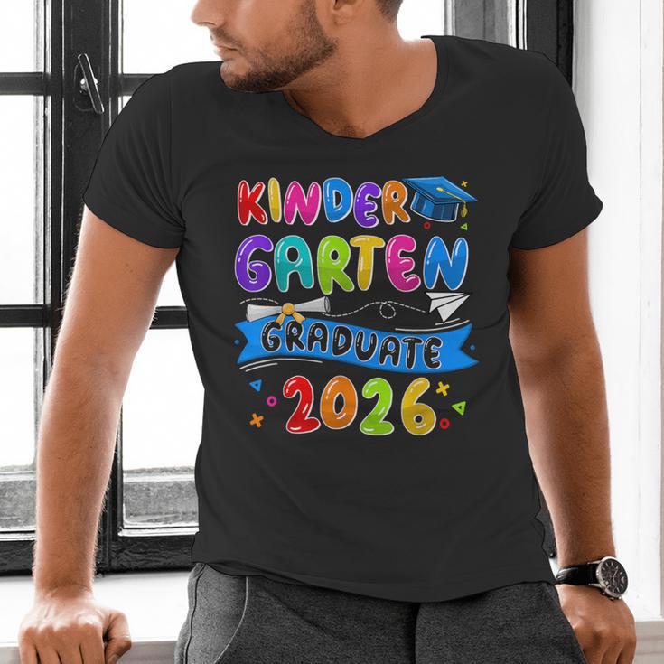 Kindergarten Graduate Kindergarten Class Of 2026 Graduation Men's V-Neck T-Shirt